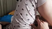 MY STEPDAD GETS ANGRY WITH MY MOM AND COME INTO MY BED WE PLAY FORBIDDEN GAMES