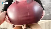 My step sister didn't wear panties on purpose so I couldn't resist her huge ass! How could that be!