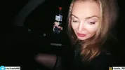 My friend's mom fucked me in the car