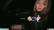 My friend's mom fucked me in the car