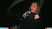 My friend's mom fucked me in the car