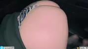 My friend's mom fucked me in the car
