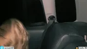 My friend's mom fucked me in the car