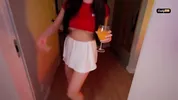 Party once, Cum Twice. Roommate's gorgeous anatomy helps me at school - Sexy Amateur Candy Love
