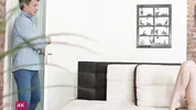 Miranda May - Masturbating babe busted and banged