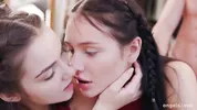 ANGELS.LOVE Perfect threesome video starring a couple of hot girls - Matty and Simona Purr