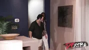 ''You Ready To Fuck My Wife or Not?''- Asian Hottie Takes Hubbie's Friends MASSIVE Cock - Lulu Chu