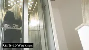 A moment of escape from the office