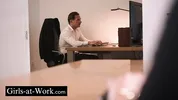 A moment of escape from the office