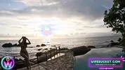 Wifebucket Amateurs - Fucking her against a beautiful sunset