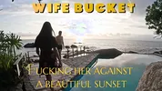 Wifebucket Amateurs - Fucking her against a beautiful sunset