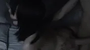 [Private SEX] When I did it in a dark room for the first time in a long time, I was excited and squirted a lot
