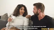 Omg! The best brown-haired with natural breasts hops into tough bang-out - beautiful XXX!