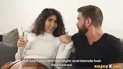 Omg! The best brown-haired with natural breasts hops into tough bang-out - beautiful XXX!