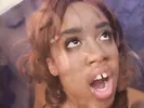 Young ebony with a big butt gets doggy style pounding
