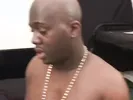 Young ebony with a big butt gets doggy style pounding