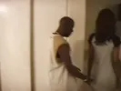 Young ebony with a big butt gets doggy style pounding