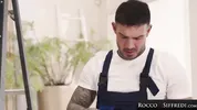 ROCCO SIFFREDI - Hot Redhead Double Stuffed By Massive Cocked Handymen