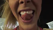 DTFSluts - Sweaty sex inside the car