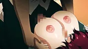 Red-Haired Sensei with Big Tits Loves the Paizuris