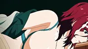 Red-Haired Sensei with Big Tits Loves the Paizuris