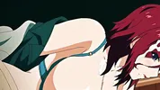 Red-Haired Sensei with Big Tits Loves the Paizuris