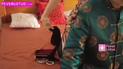 Tall Taiwanese Beauty in Traditional Hanfu – Rope-Bound Fuck & Cumshot