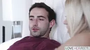 Sexy Blonde Khloe Kapri Orgasms And Squirts On A Huge Cock