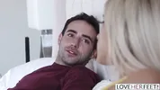 Sexy Blonde Khloe Kapri Orgasms And Squirts On A Huge Cock