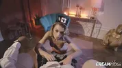 Join Moona Snake With Elena Vedem And Jenny Doll In This Hot Cream Her Compilation