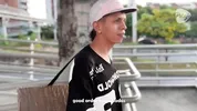 Empanadas Sales Boy from zero sales to hot fuck with his client who had no money christmas eve, he cumshots a lot in her mouth (PART 1)