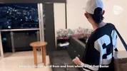 Empanadas Sales Boy from zero sales to hot fuck with his client who had no money christmas eve, he cumshots a lot in her mouth (PART 1)