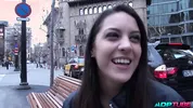 Carolina Abril gets fucked blindfolded by a stranger