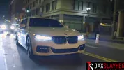 Lusty Sidra Sage Rides Hard BBC While In The Car