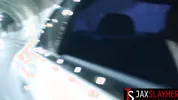 Lusty Sidra Sage Rides Hard BBC While In The Car
