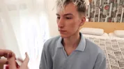 She showed her stepbrother how to be a slut. His stepdad appreciated his efforts.