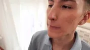 She showed her stepbrother how to be a slut. His stepdad appreciated his efforts.