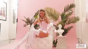 BTS - Addison Vodka Leads A Heated Photoshoot With Her Soft Figure