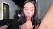 Cute 18 year old virgin with braces came to give me the best sex with her pink pussy