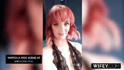 WIFEY Married MILF Queen Mirage Takes A Huge BBC While Hubby Cheers On