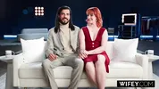WIFEY Married MILF Queen Mirage Takes A Huge BBC While Hubby Cheers On