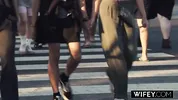 WIFEY Stunning Hotwife Amiee Cambridge Gets Stretched Out By Monster BBC While Holding Hubby's Hands