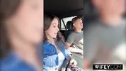 WIFEY Stunning Hotwife Amiee Cambridge Gets Stretched Out By Monster BBC While Holding Hubby's Hands