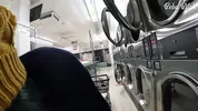 I Locked my Clothes in the Dryer at a Public Laundromat | ENF Public Masturbation and SQUIRT