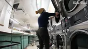 I Locked my Clothes in the Dryer at a Public Laundromat | ENF Public Masturbation and SQUIRT