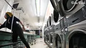 I Locked my Clothes in the Dryer at a Public Laundromat | ENF Public Masturbation and SQUIRT