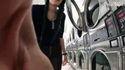 I Locked my Clothes in the Dryer at a Public Laundromat | ENF Public Masturbation and SQUIRT