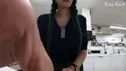 I Locked my Clothes in the Dryer at a Public Laundromat | ENF Public Masturbation and SQUIRT