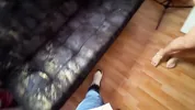 Casual sex with my new Colombian neighbor. She asks me to cum on her sweet face.
