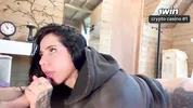 I met a guy in the village, took him to a cabin and he loved me sitting on his cock